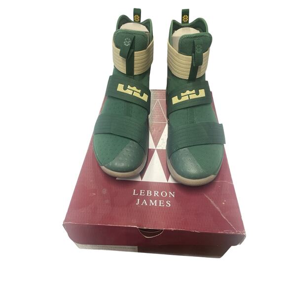 Nike Zoom Lebron Soldier 10 Men’s Size 13 - NCAA BASKETBALL Baylor university BU - Picture 7 of 7